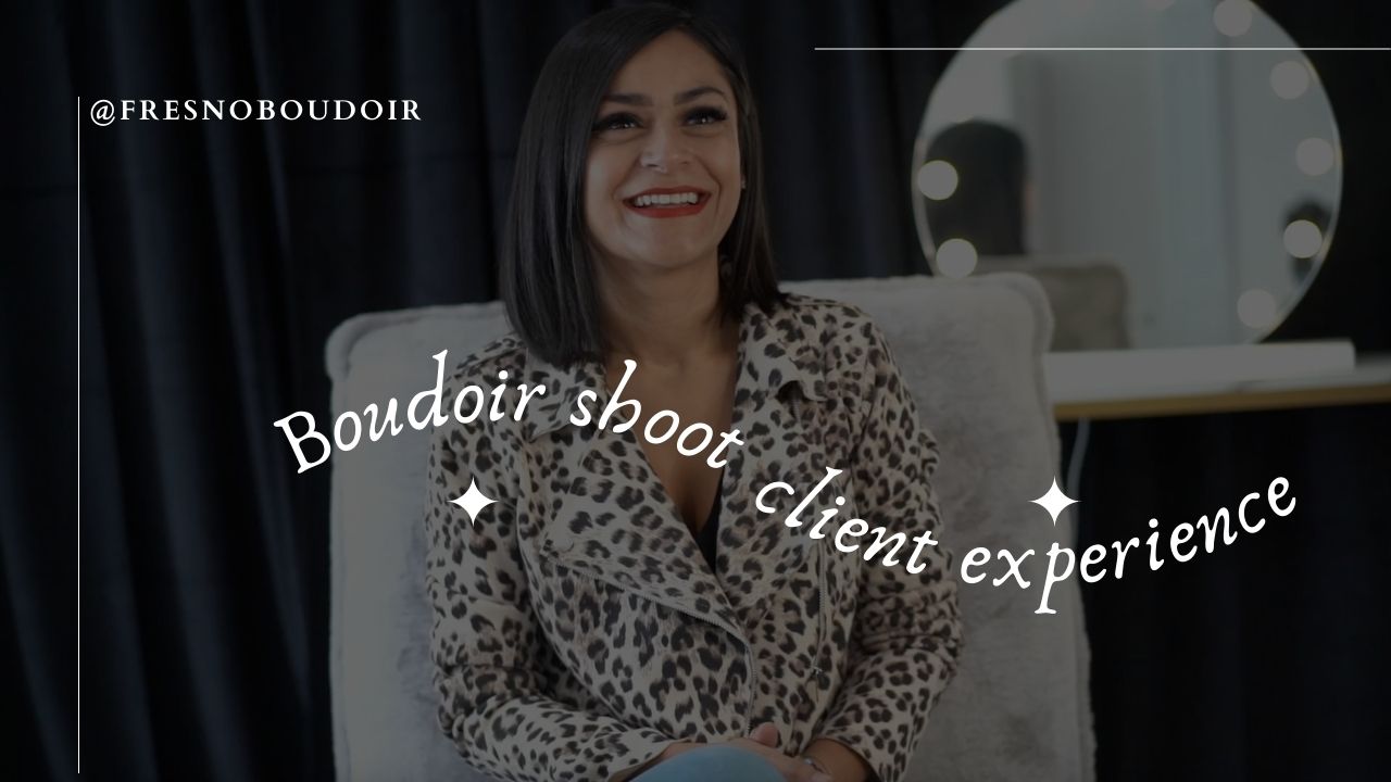 Client describes her boudoir photo shoot experience